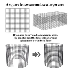 Sibosen DIY mesh configurations for versatile plant protection