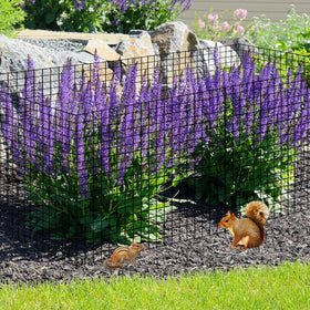 Easy-to-install Sibosen garden cage protecting delicate blooms