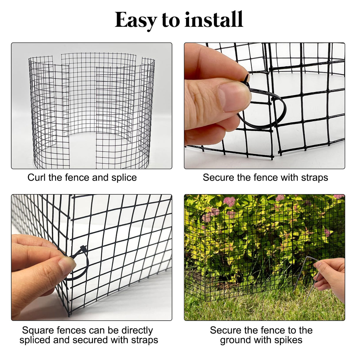 Sibosen components including stakes and straps enabling quick setup