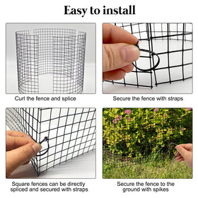 In-pack stakes and straps enable quick Sibosen cage setup