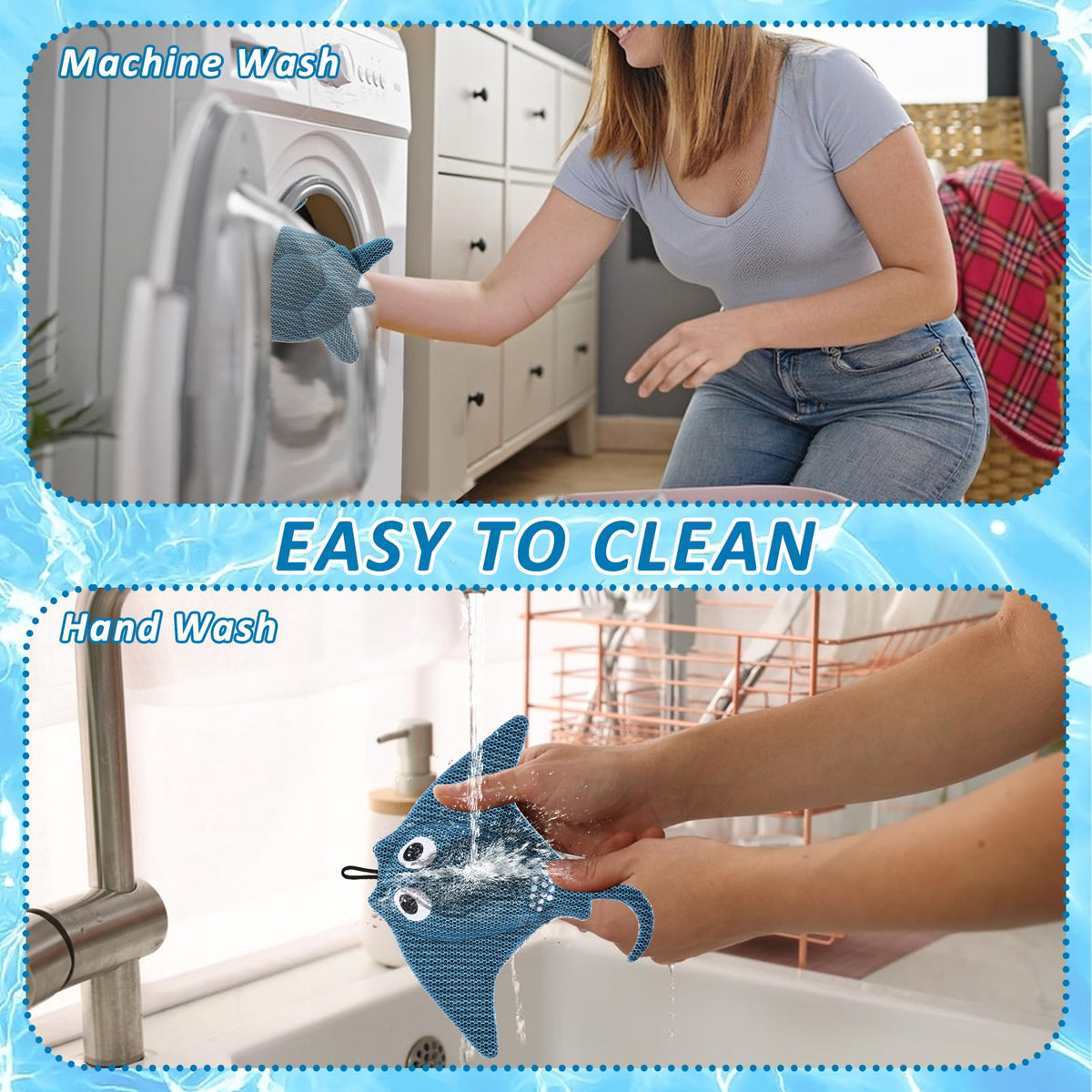 Sibosen reusable spa absorber, machine-washable and durable