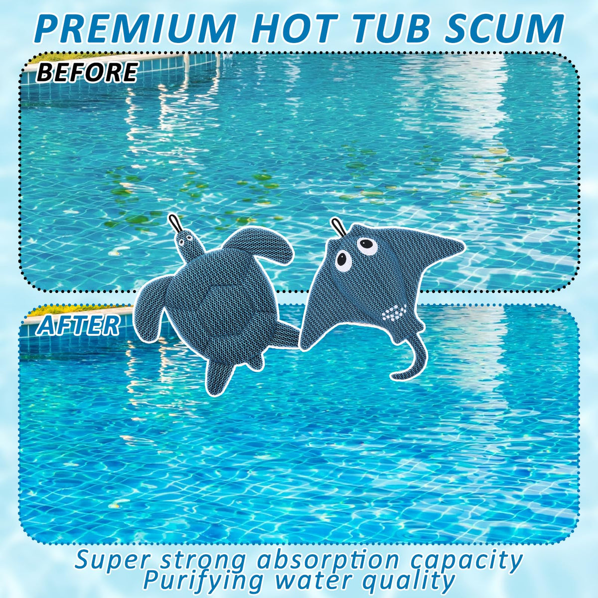 Sibosen works with pools and spas for versatile use