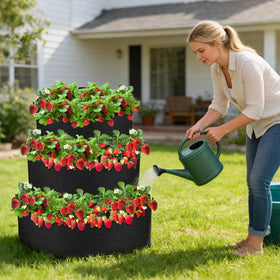 Sibosen unfold and fill soil easily, then store after season.