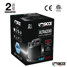 Sicce Ultra Zero supports hydroponics by draining reservoir with ease