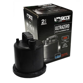 Sicce Ultra Zero 793 GPH pump side view for compact, portable water movement