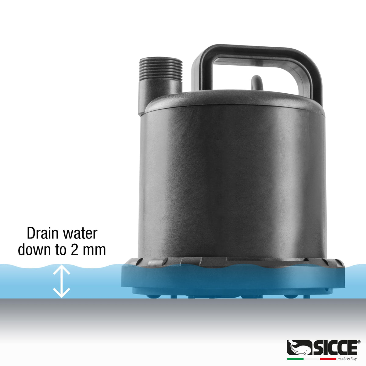 Ultra Zero pump inside a tank for quiet water changes