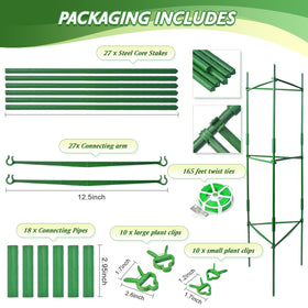 Sidefusi tomato cage sturdy connector parts help you tailor supports quickly.