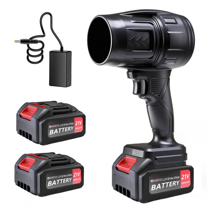 SIEARPUORL 21V cordless leaf blower kit for efficient yard cleanup