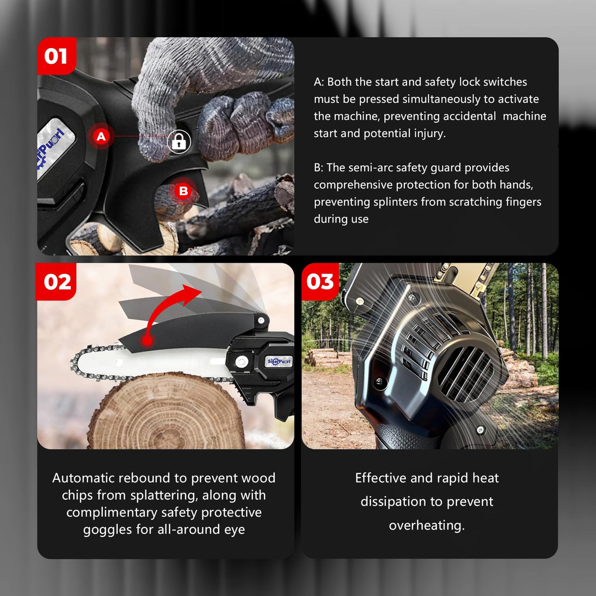 SIEARPUORL gift-ready kit includes batteries and charger