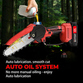 High-torque motor delivering smooth cuts through thick limbs