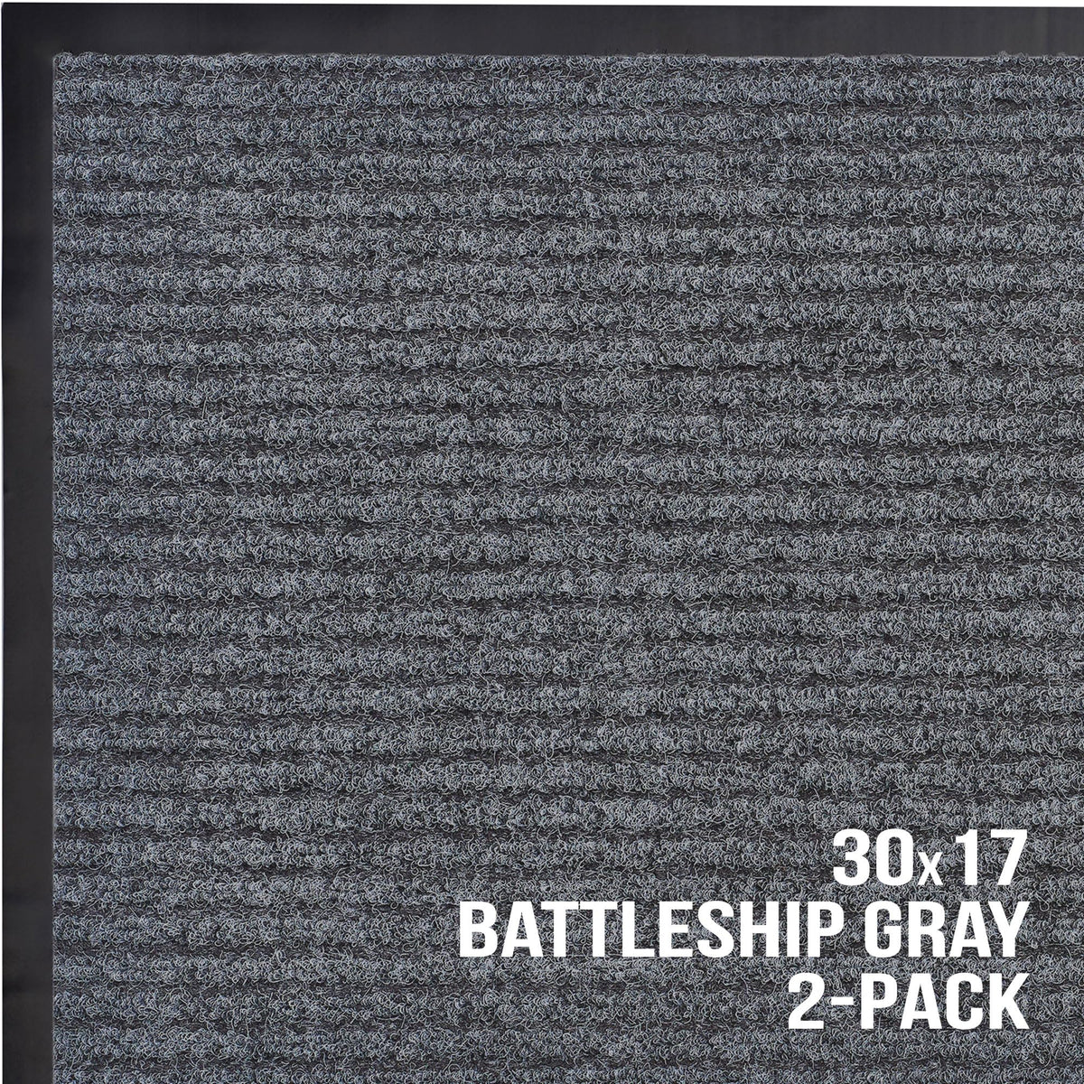 Sierra Concepts 30 x 17 inch mat fits most entryways.