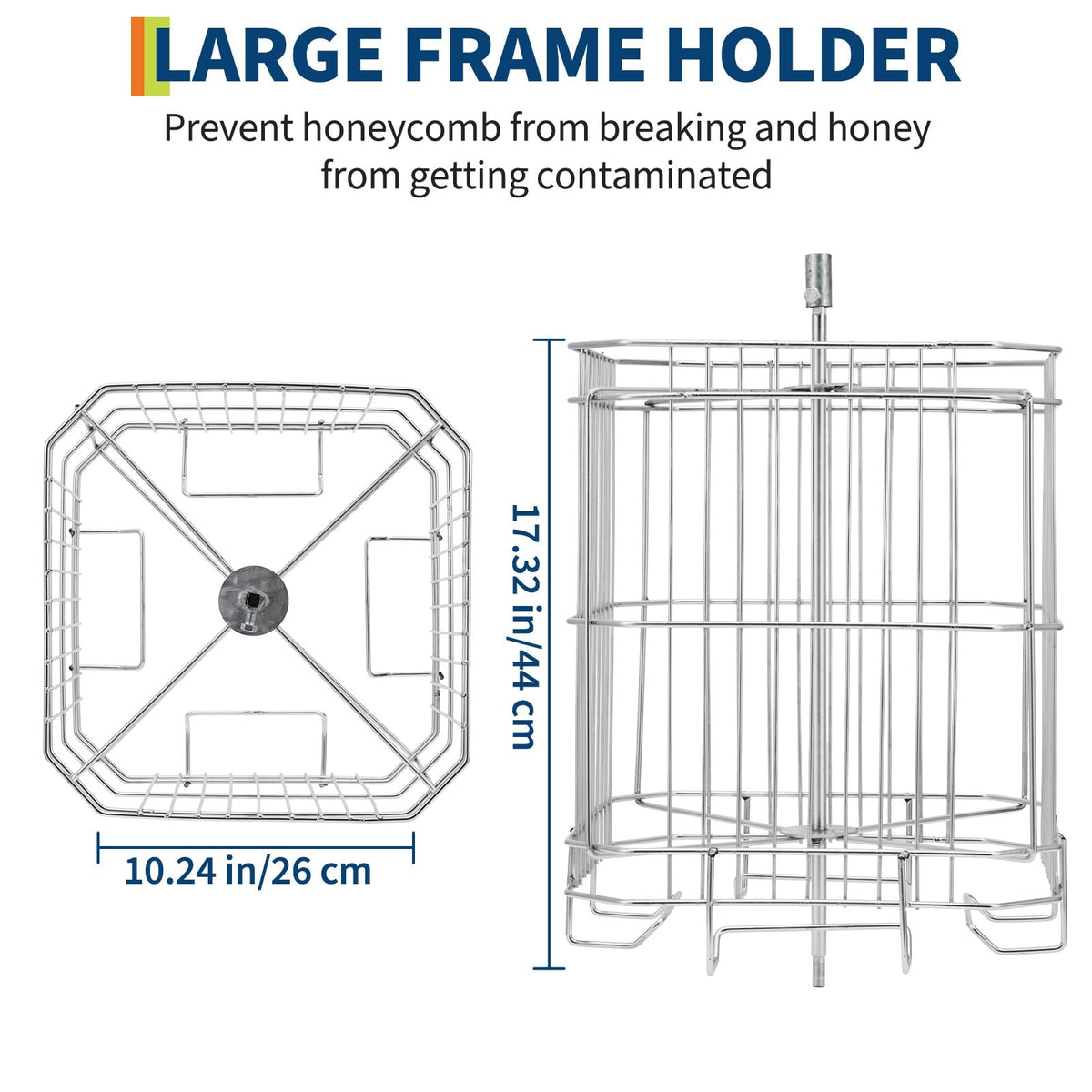 SierraSquad crystal-clear lid lets you monitor extraction without stopping