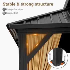 SierraSquad ventilated double-top design improves airflow on warm days.