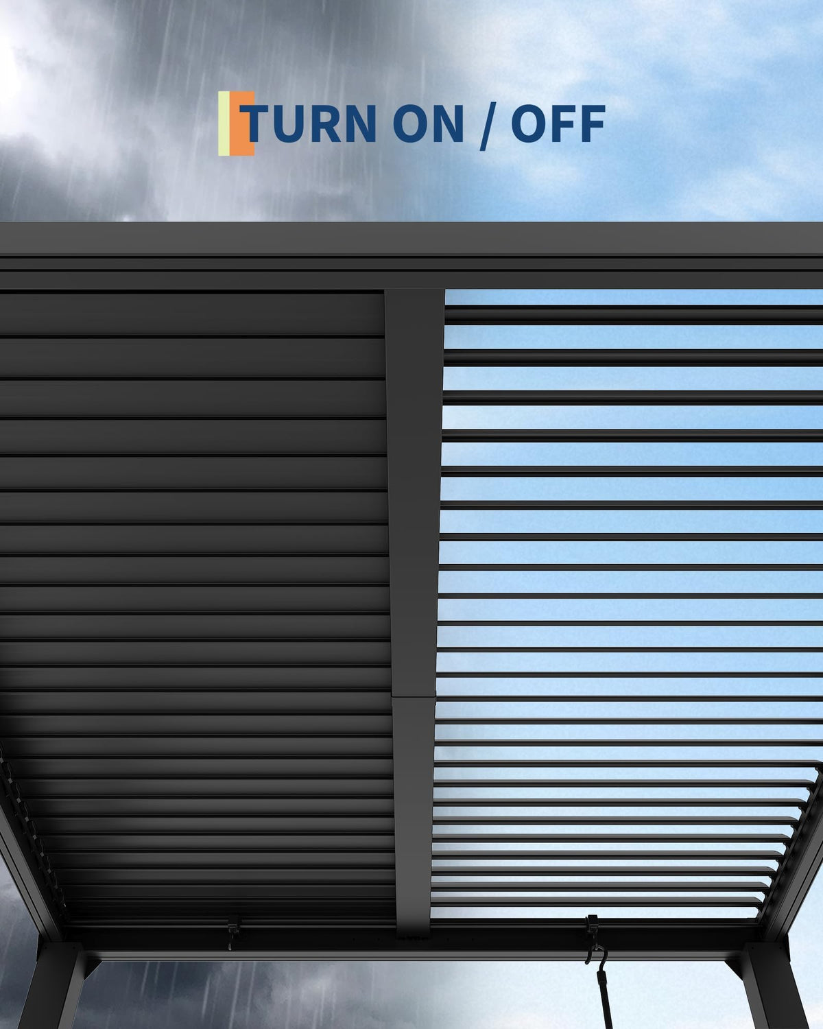 Sierrasquad reinforced aluminum frame sturdy for patio wind loads.