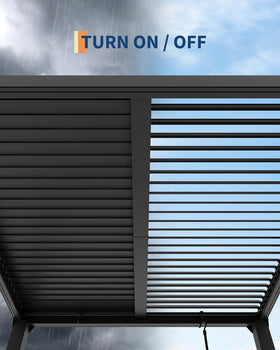 Sierrasquad reinforced aluminum frame sturdy for patio wind loads.
