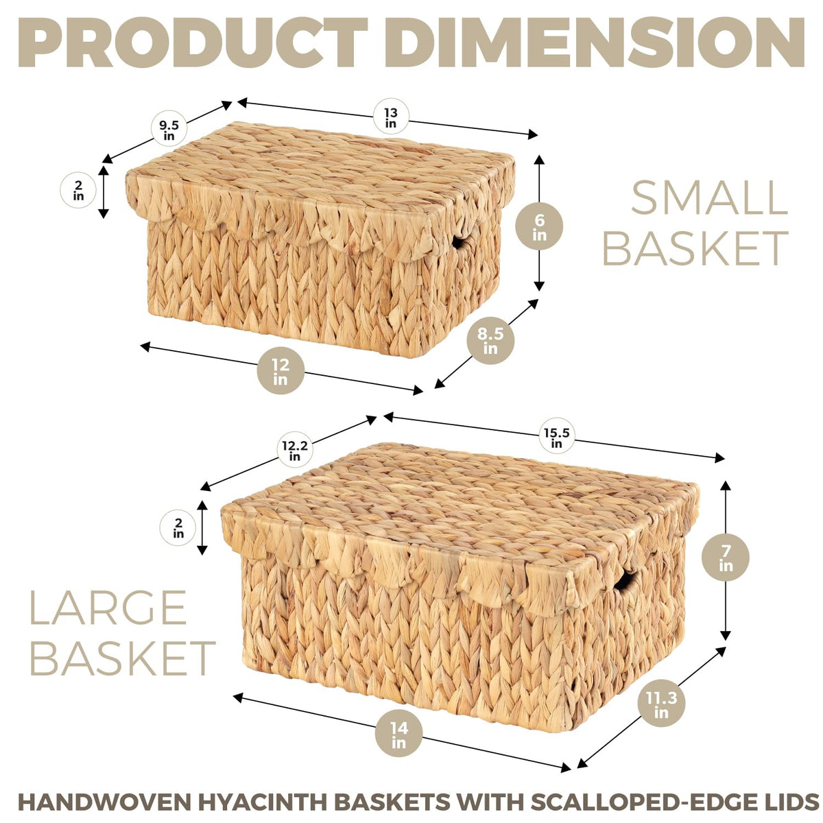 SIEUSALEVN bread storage hyacinth basket keeps bakery items fresh.