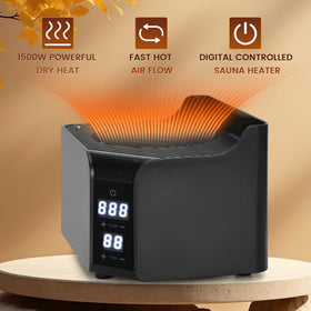 Siftary rapid heating showcases minutes-to-heat convenience for short, refreshing sessions.