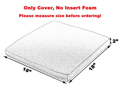 Sigmat red cushion cover with dual-side zipper for easy installation