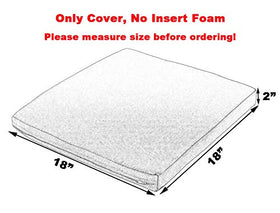 Sigmat red cushion cover with dual-side zipper for easy installation