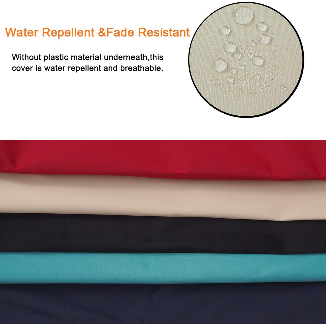 Two Sigmat navy cushion covers packaged together for replacement.
