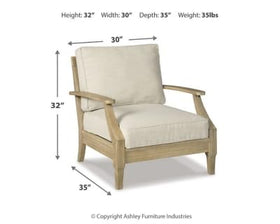 Durable outdoor lounge chair ideal for patios and decks