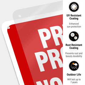 Sigo Signs high-contrast text for quick recognition from a distance