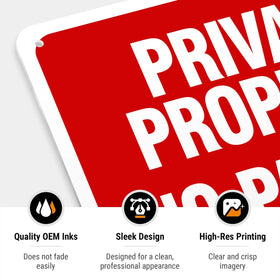 Sigo Signs indoor-outdoor display sign suitable for homes and businesses