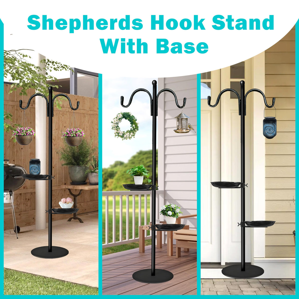 SIGOWING dark matte finish complements outdoor decor while resisting the elements.