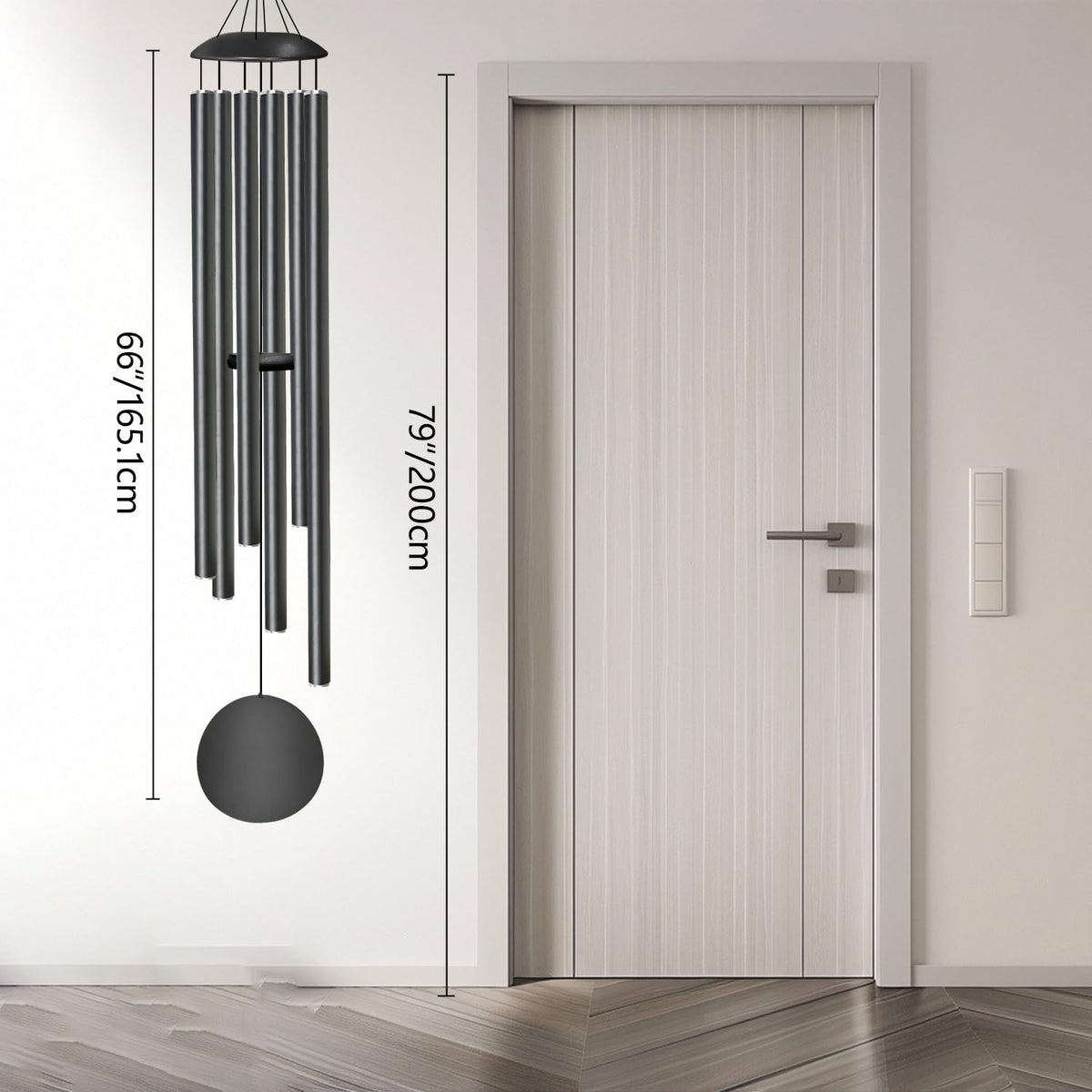 Weatherproof SIGOWING wind chime built to endure wind, sun, and rain.