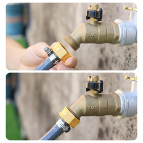 SIGURANTA 3/4-inch MHT barb fitting ready for standard hoses