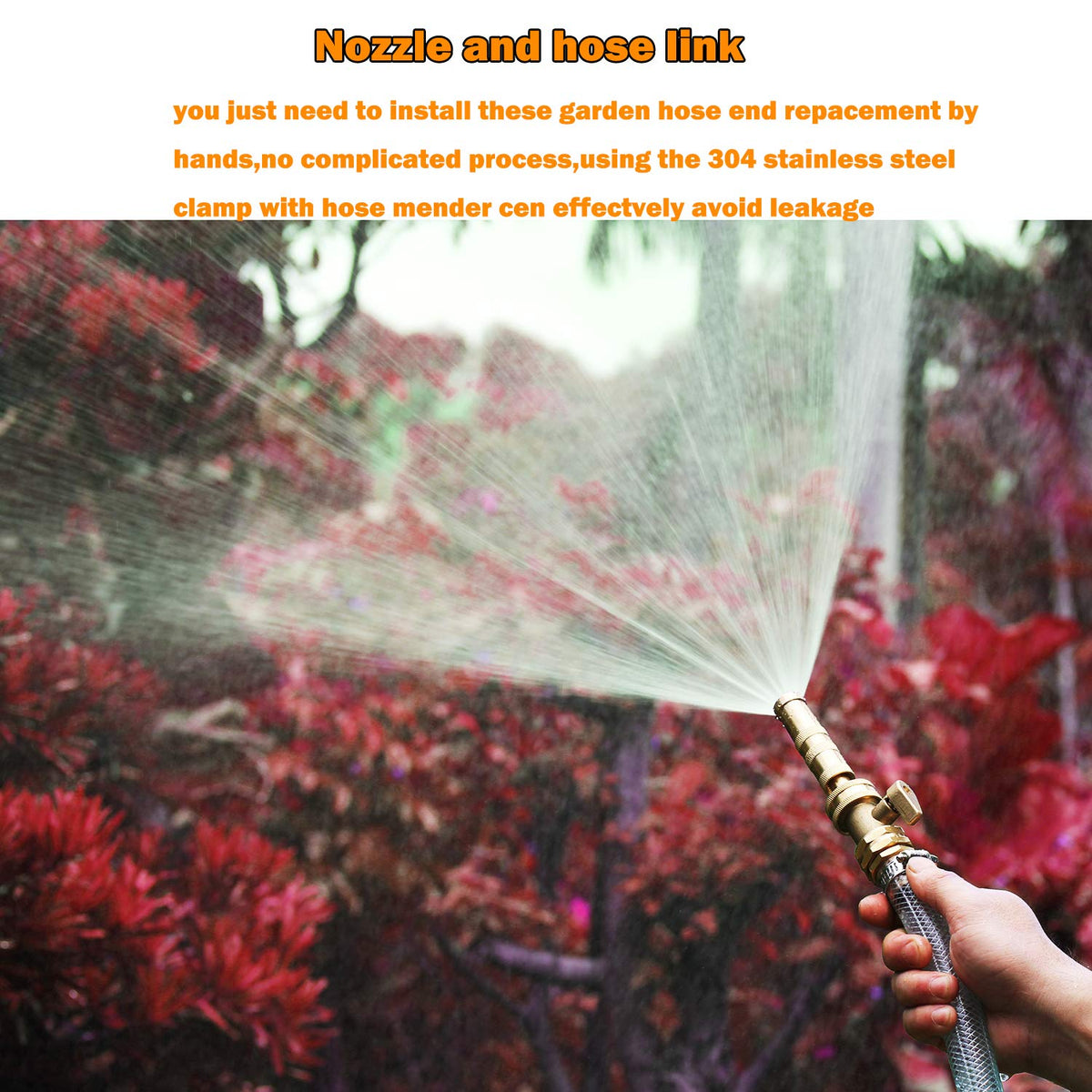 SIGURANTA quick-installation visual showing fast, easy hose repairs.