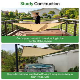 SIHAIAN four-corner straps offer secure, adjustable mounting options