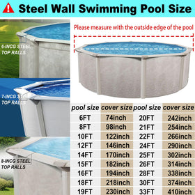 High-strength nylon webbing provides durable support along pool edge