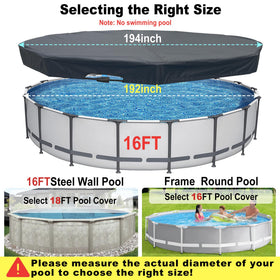 SIHAIAN pool cover tensioner system securing a tight, quick fit