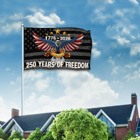 Siixoi american-flag-eagle-design for porch or garden display with vivid colors.