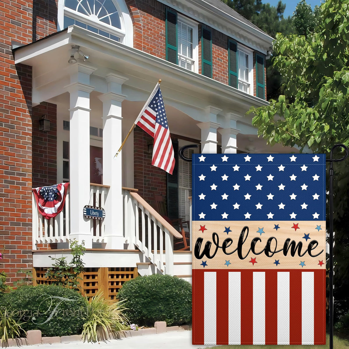 Siixoi durable patriotic flag with responsive customer support service