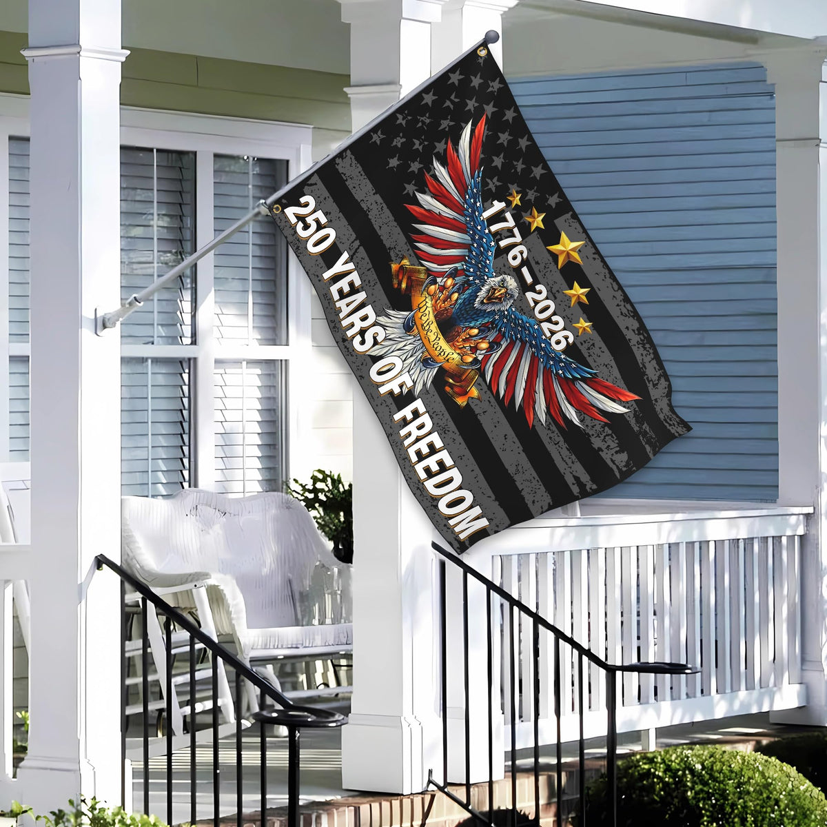 Siixoi durable polyester flag fabric for long-lasting outdoor use.