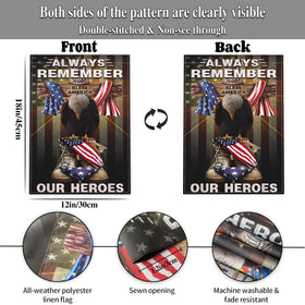siixoi outdoor durable polyester flag resists fading for year-round patriotic decor