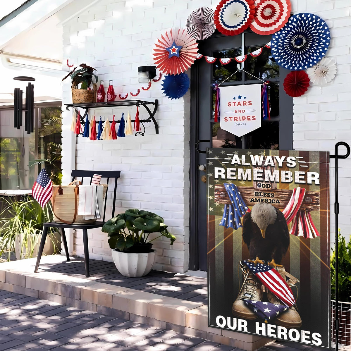 siixoi veterans day flag suitable for Fourth of July celebrations