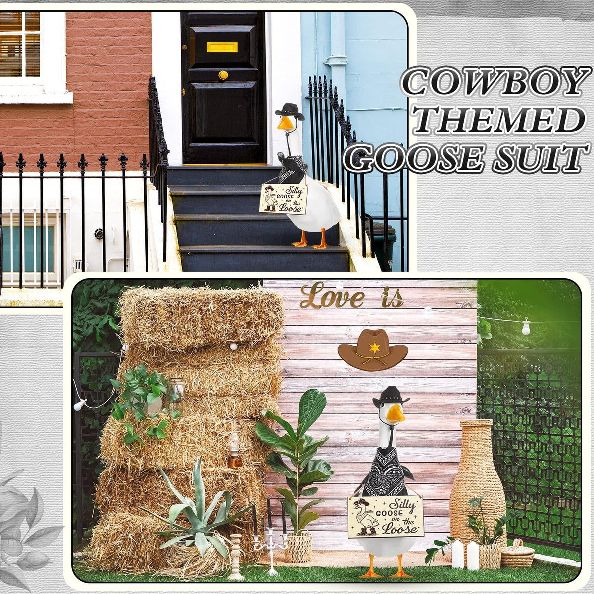 Silicherry wooden sign detail provides rustic charm for outdoors.