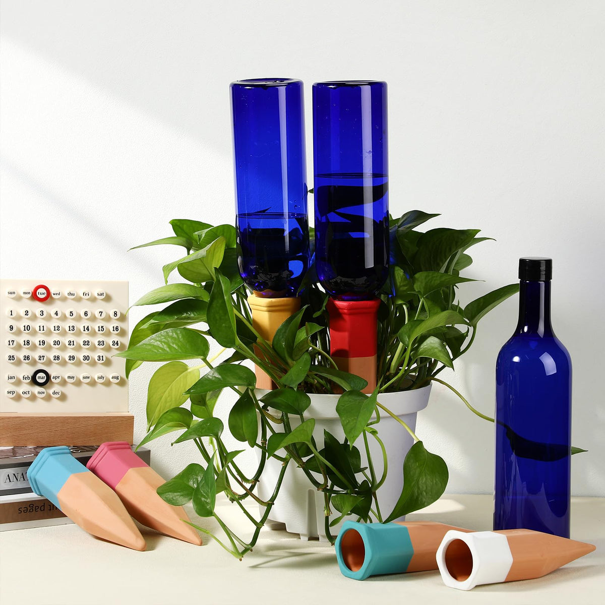 SiliFine complete watering system suitable for indoor and outdoor plant care.