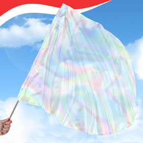 Silipull praise-flag scalable-rod-assembly enabling adjustable heights