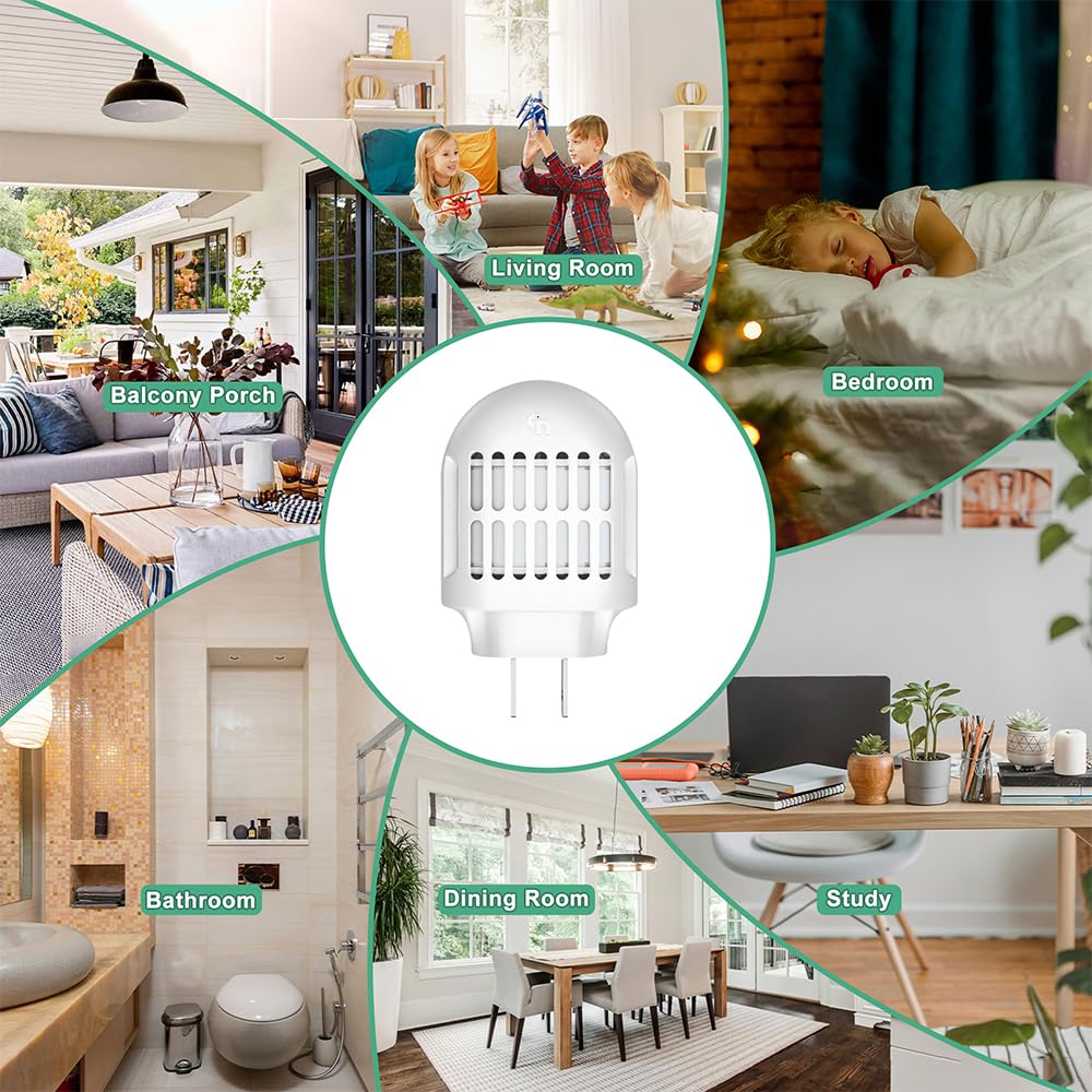 Simashts Mosquito Repeller uses flame-retardant components for safe long-term use.