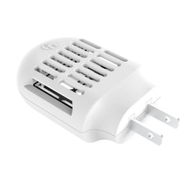 Simashts Mosquito Repeller plugged into wall outlet for seamless indoor protection.