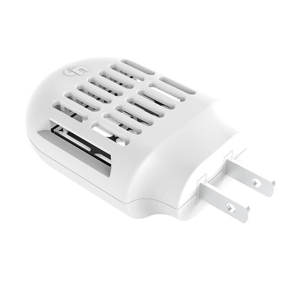 Simashts Mosquito Repeller plugged into wall outlet for seamless indoor protection.