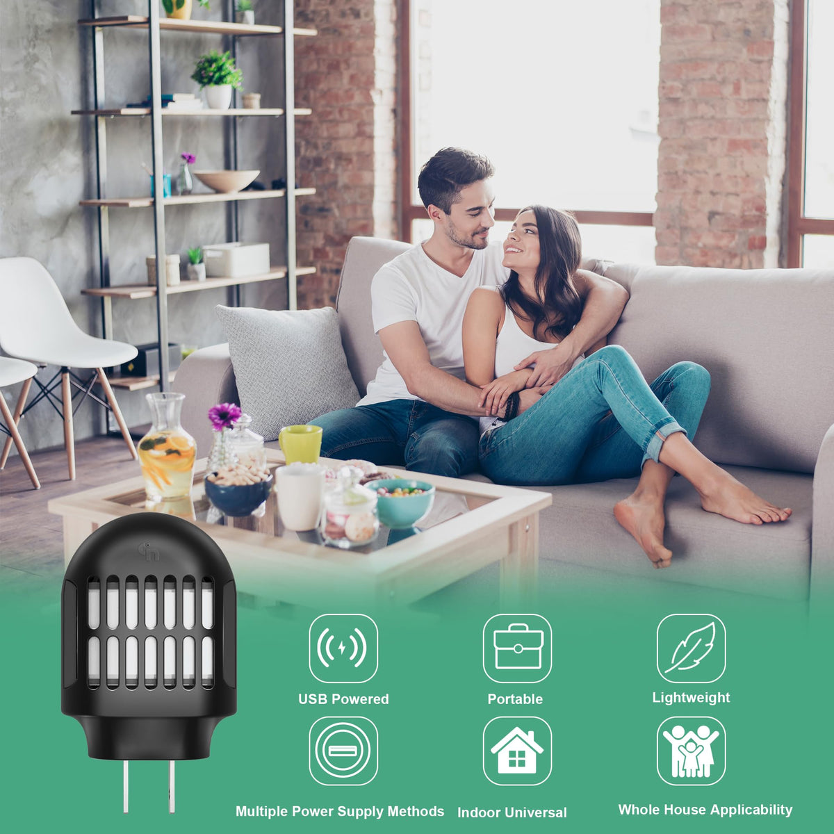 Simashts Mosquito Repeller uses PTC heating for safe, steady operation