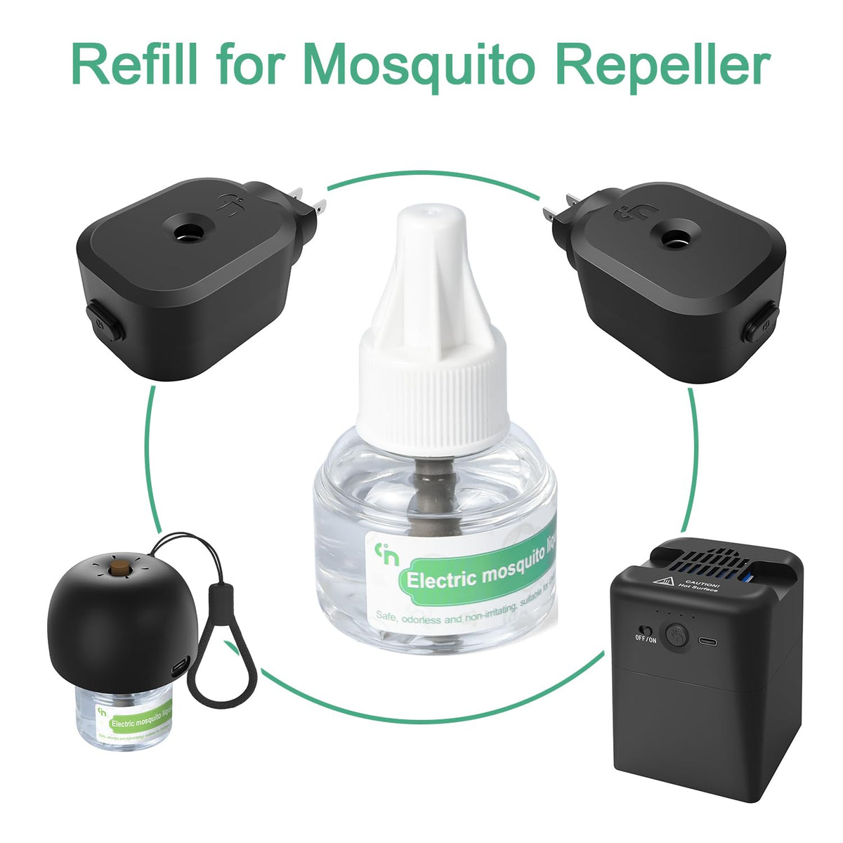 Easy screw-in refill bottle for the Simashts Q5 device