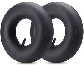 SIMEIQI 15x6 inner tube with TR-13 valve closeup, durable natural rubber for long-lasting use.
