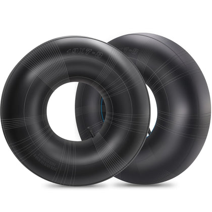 SIMEIQI 20x8-8 lawn mower tube with TR13 valve for quick inflation.