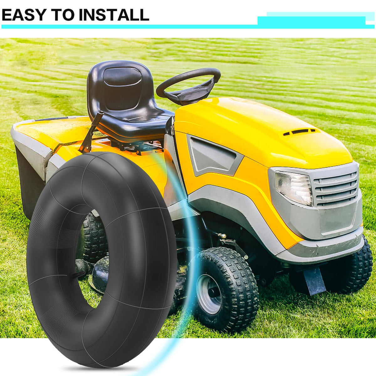 SIMEIQI golf cart tire tube installation supports quick repairs and reliable inflation.